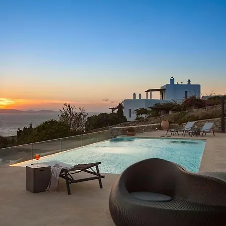 Newly Built Spectacular Sunset At St. John, Mykonos ヴィラ *