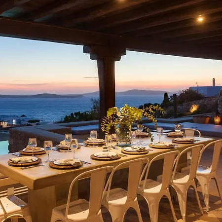 Newly Built Spectacular Sunset At St. John, Mykonos ヴィラ