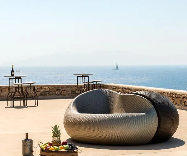 Вилла Newly Built Spectacular Sunset At St. John, Mykonos