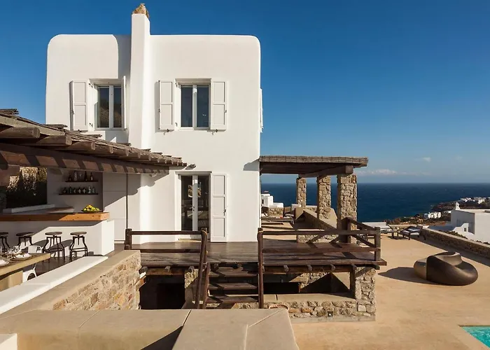 Newly Built Spectacular Sunset At St. John, Mykonos Villa *