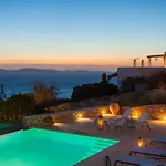 Newly Built Spectacular Sunset At St. John, Mykonos 빌라 *