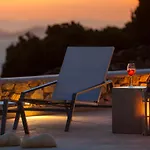Newly Built Spectacular Sunset At St. John, Mykonos 빌라 Agios Ioannis Diakoftis