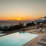 Newly Built Spectacular Sunset At St. John, Mykonos Agios Ioannis Diakoftis