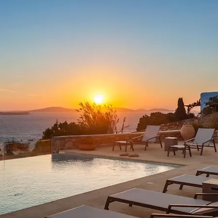 Newly Built Spectacular Sunset At St. John, Mykonos Βίλα