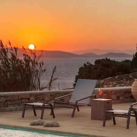 Villa Newly Built Spectacular Sunset At St. John, Mykonos Agios Ioannis Diakoftis