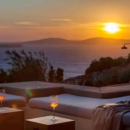 Newly Built Spectacular Sunset At St. John, Mykonos